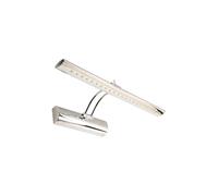 CGC Lighting 'Kat' LED Chrome Wall Light With Switch in Metallic Silver CGC Lighting Metallic Silver