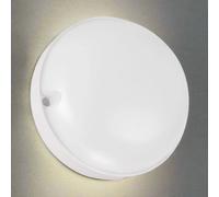 CGC Lighting 'Leah' White Opal Round Outdoor Bulkhead 12W CGC Lighting White