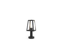 CGC Lighting 'Louie' Black Modern Outdoor Lantern Short Post Light CGC Lighting Black