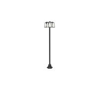 CGC Lighting 'Louie' Black Modern Outdoor Lantern Tall Three Head Post Light 1.9m CGC Lighting Black