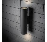 CGC Lighting 'Lucas' Dark Grey Anthracite Extra Long GU10 Double Up & Down Outdoor Wall Light Spotlight IP44 Aluminium CGC Lighting Dark Grey