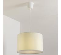 CGC Lighting 'Lucia' Cream Fabric Ceiling Lamp Shade With Frosted Diffuser CGC Lighting Cream