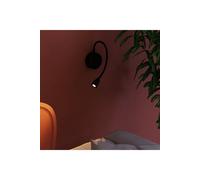 CGC Lighting 'Matilda' Black Adjustable Flexible Neck LED Rechargeable Magnetic USB Reading Bedside Wall Light CGC Lighting Black