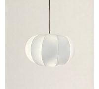 CGC Lighting Natalia Cloud Dancer White Oval Distressed Silk Lampshade CGC Lighting White