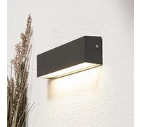 CGC Lighting Outdoor Outside Exterior Wall Light Built in 4000k LED's (Black Aluminium)