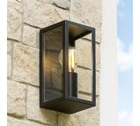 CGC Lighting Aluminium Contemporary Outdoor Outside Wall Light Garden Porch Post Driveway Patio Lamp Weatherproof (Small)