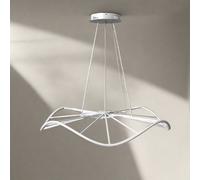 CGC Lighting Paraplu 1 Wave 60cm White LED Ceiling Pendant Light Chandelier CGC Lighting White