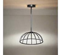 CGC Lighting Paraplu 2 Black 60cm Hemisphere LED Ceiling Pendant CGC Lighting Black