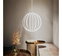CGC Lighting Paraplu 3 White 60cm Globe LED Ceiling Pendant CGC Lighting White