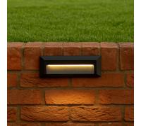 CGC Lighting Rebecca LED Dark Grey Slim Rectangle Brick Light CGC Lighting Dark Grey
