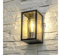 CGC Lighting 'Scarlett' Black Outdoor Lantern Wall Light CGC Lighting Black