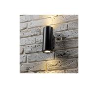 CGC Lighting 'Sherri' Black Cylinder Outdoor Up & Down Wall Light CGC Lighting Black