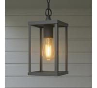 CGC Lighting 'Sienna' Black Hanging Outdoor Porch Lantern Ceiling Light CGC Lighting Black