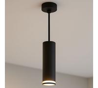 CGC Lighting Solis Black Suspended Cylinder Ceiling Light CGC Lighting Black