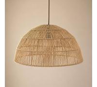 CGC Lighting Thalia Natural Woven String 50cm Dome Lampshade Hand Made Easy Fit CGC Lighting Natural