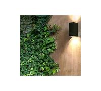 CGC Lighting 'Tiago' Black Rectangle Double Wall Spotlights CGC Lighting Black