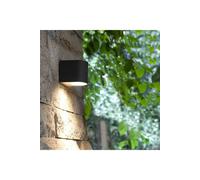 CGC Lighting 'Tiago' Black Small Curved Single Wall Spotlight CGC Lighting Black