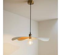 CGC Lighting Wanda Duo Two Layer 60cm Paper Wave Easy Fit Lampshade in Natural White CGC Lighting Natural White