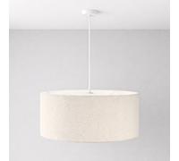 CGC PETRA 45cm Large White Boucle Ceiling or Table Lamp Shade - White