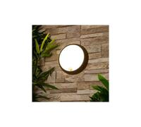 CGC ZARA Black Round Medium Wall Or Ceiling Light With Motion Sensor