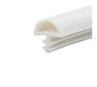CGC8 Door Frame Seal, 25M, White, Thermoplastic Elastomer, High-grade Elastomerseal, UV-resistant, Weatherproof, Long Life