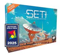 CGE Czech Games Edition SETI: Looking for Extraterrestrial Life - Astronomical Board Game in Space - Strategic Sci-Fi Exploration Game in the Cosmos - German - 1-4 Players - from 14 Years