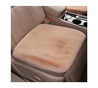 CGEAMDY 2 Pack Car Front Seat Cushions, Soft and Warm Car Seat Covers Cushion Pad, Auto Interior Seats Bottom Protector Mat, Faux Rabbit Fur Winter Car Seat Cushion Pad, Cars Accessories(Khaki)