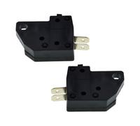 CGEAMDY 2 PCS Motorcycle Left (Right) Brake Light Lamp Switch, Motorbike Hydraulic Brake Master Cylinder Light Stop Switch Kit Compatible with Motorcycles, Motorbikes and Electric Vehicle