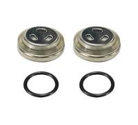 CGEAMDY 2 Pieces Brake Master Cylinder Brake Master Cylinder Reservoir Gasket Set, Motorcycle Brakes Sight Glass, Universal Sight Glass Gasket for Motorcycle Front Rear Auto Accessories(12MM)