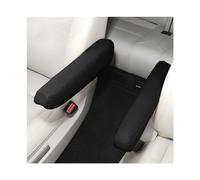 CGEAMDY 2 Pieces Car Chair Armrest Cover, Car Front Seat Armrest Cover, Universal Car Centre Console Cover, Auto Front Seat Armrest Covers with Elastic Closure, Automotive Accessories(Black)