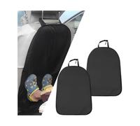 CGEAMDY 2 Pieces Car Seatback Kick Mats, Kick Mat Car Seat Protector Pockets, Waterproof Protection Stain-Resistant Car-Seat Seatback Kick Mat, Oxford Cloth Car Seat Kicks Mats Back Seat Protector