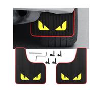 CGEAMDY 2 Pieces Wide Universal Mud Flaps, Splash Guards Fender, Plus Size Car Mud Flaps, Mudflaps Mudguards Splash Guards with Screw, Fits for Pickup SUV RV Cargo Van Caravan Trucks(Little Monsters)