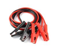 CGEAMDY Automotive Jumper Cable, Car Motorbike Starter Cable Made of Copper, Jump Leads for Petrol and Diesel Engines, Quick Start, With Protective Gloves, For Car Truck Copper Jumper Cables