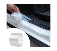CGEAMDY Car Door Sill Protector Tape, Carbon Fiber Anti-Collision Protector Tape, Automotive Scratch Cover Strip Sticker for Door Sill Rear Bumper, Exterior Accessories Fit for Cars(Transparent)