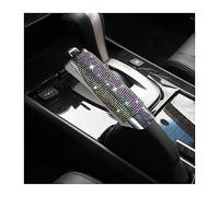 CGEAMDY Car Handbrake Cover, Bling Crystal Rhinestone Dedicated Side Brake Protective Cover, Diamond Inlaid Car Supplies Lever Cover, Universal Auto Interior Decoration Accessories(Multi-Coloured)
