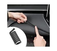 CGEAMDY Car Interior Trim Strips, 2M Flexible Automobile Interior Trim DIY Decorative Strip, Scratchproof Protect Molding Line, Car Decoration Accessories for Door Panel Gap Instrument Panel(Black)