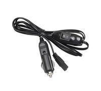 CGEAMDY Car Refrigerator Power Cord, Vehicle Cooler Cool Box Cable Replacement Extension Mini Fridge, 2 Pin Lead Plug Wire Adapter for Portable Cigarette Lighter Electric Automotive with Switch