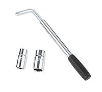 CGEAMDY Car Wheel Brace Wrench Extendable Handle Socket, Telescopic Nut Tool, Universal Tyre Tensioner Wheel Mount Set for Vehicles