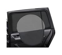 CGEAMDY Car Window Shades, Zipper Stretchy Sun Cover Screen for Baby, Side Front Rear Breathable Mesh for Privacy Protection, Trip Interior Accessories 2Pcs Universal for Most Vehicles (Back)