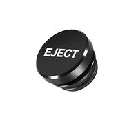 CGEAMDY Cigarette Lighter Plug Cover for Car, Dustproof Waterproof Cigarette Lighter Socket Plug Cover Dust Cap, Universal for Most Vehicles, Cars, Boat, RV with 12 Volt Power Source (Black-Eject)