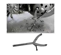 CGEAMDY Fly Wheel Clutch Hub Spanner Wrench, Adjustable Flywheel Caliper Magneto Puller Repair, Motorcycle Accessories Y-Type Flywheel Wrench Removal Tool for Scooter ATV Scooter Dirt Bike Go Kart