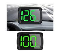 CGEAMDY GPS Speedometer with LED Large Font Display, Car Head UP Display MPH GPS Digital Speedometer, Universal Digital HUD Display, for Automotive Vehicle Truck SUV Motorcycle and Bicycle(km/h)