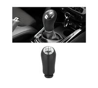 CGEAMDY Manual Gear Shift Knob Stick Head Shifter Lever Stick, Universal Shift Lever Shift Knob, Modification Manual Shifts Head Gears Leather Cover Shifter, Manual Transmission(Black)