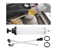 CGEAMDY Oil Suction Syringe, Oil Change Syringe Brake Fluid Extractor Pump, Manual Automotive Transfer Pump, Vehicle Brake Fluid Syringe with Fluid Transfer Hose, Syringe with Catheter Tip