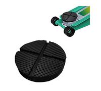 CGEAMDY Universal Floor Jack Rubber Pad, Car Pinch Weld Side Frame Rail Protector Puck/Pad Cross Groove Design, Pad Adapter for Jack and Lift, Car Protection Accessories for Sedan SUV and More
