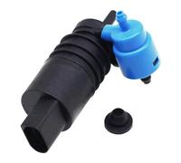 CGEAMDY Vehicle Windshield Washer Pump, Windscreen Washer Fluid Pump Front Rear Twin Outlet 1J6955651 Replacement Part, Windshield Pumps Motor 2 Outlet, Twin Outlet Windscreen Washer Fluid Pump
