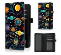 CGFGHHUY Check Book Cover for Personal Checkbook Pattern Design PU Leather Checkbook Cover for Women Men with Card Slots & Pen Holder and Elastic Strap for Duplicate Checks, Purple Roses Flower in the