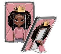 CGFGHHUY Clear Case for Kindle 10th Generation 6 inch 2019 Release Slim Lightweight Kickstand Protective Transparent TPU Case for Men Women - Little Girl