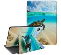 CGFGHHUY for iPad 9th Generation Case 2021 for iPad 8th/7th Generation Case for iPad 10.2 Cover 360 Degree Rotating Stand Protective Smart Cover with Auto Wake Sleep - Turtle in The Sea