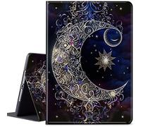 CGFGHHUY for Samsung Galaxy Tab S6 Lite Case 10.4 inch 2022/2020 Release Lightweight Protective PU Leather Smart Stand Cover with Auto Wake Sleep - Purple Moon